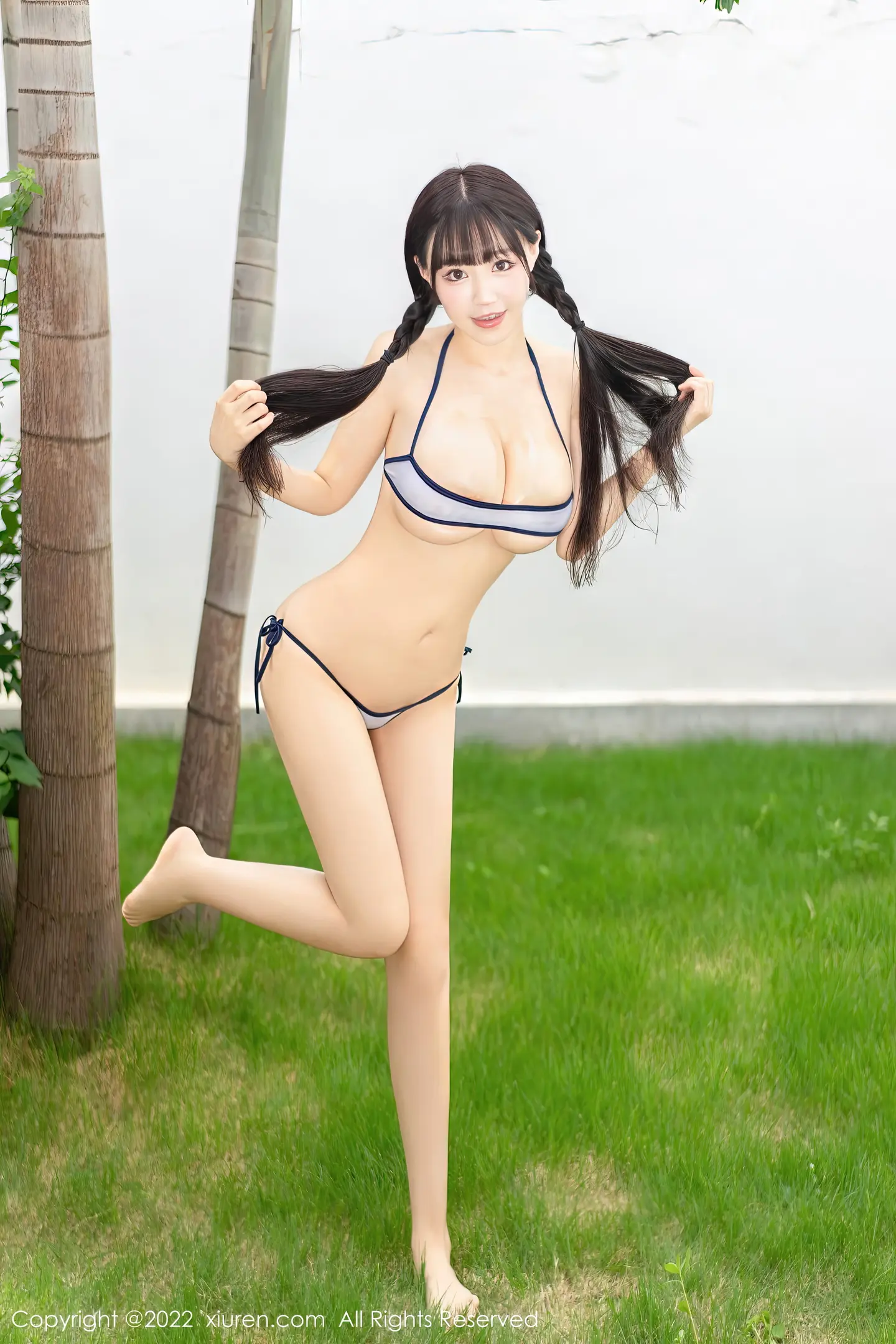 图片[4]-[XiuRen秀人网] VOL.5871 女神朱可儿Flora泳池场景性感灰色比基尼秀傲人豪乳诱惑写真61P-秀人网官方网站